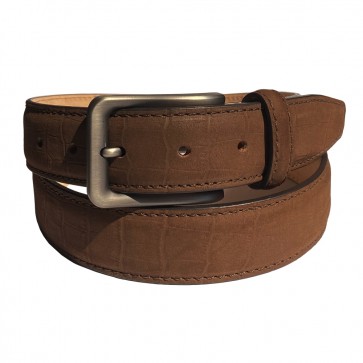 Kent Sueded Alligator Belt