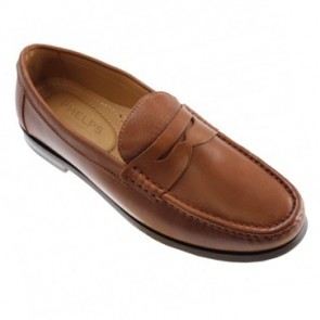 PHELPS Penny Loafer Tubular English Moccasin Tan