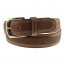 Brown Raleigh Bison Leather Belt