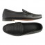 Black Stag Deerskin Penny Loafer