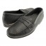 Black Stag Deerskin Penny Loafer