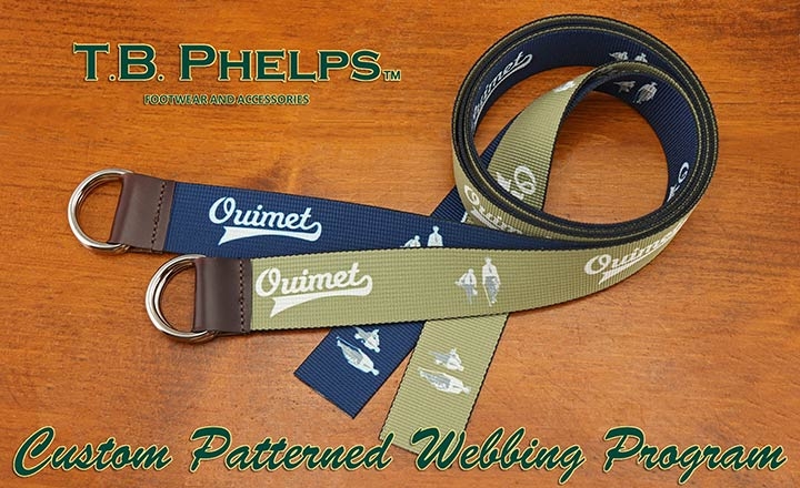 Custom T.B.PHELPS Web Belts